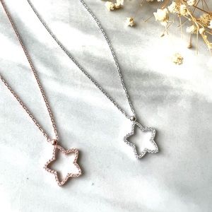 Star Necklace • Silver Star Necklace